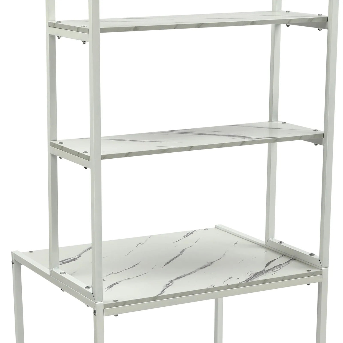Three Tier Over Washer And Dryer Multi Shelf Storage Rack