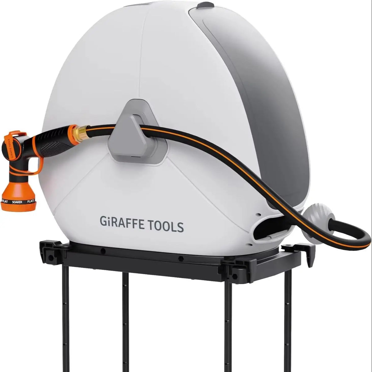Giraffe Tools Heavy Duty Automatic Rewind Garden Hose Reel