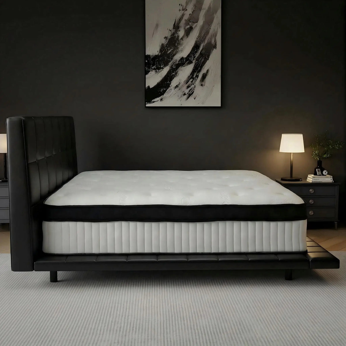 Premium Hybrid Mattress With Individual Pocket Springs For Pressure Relief