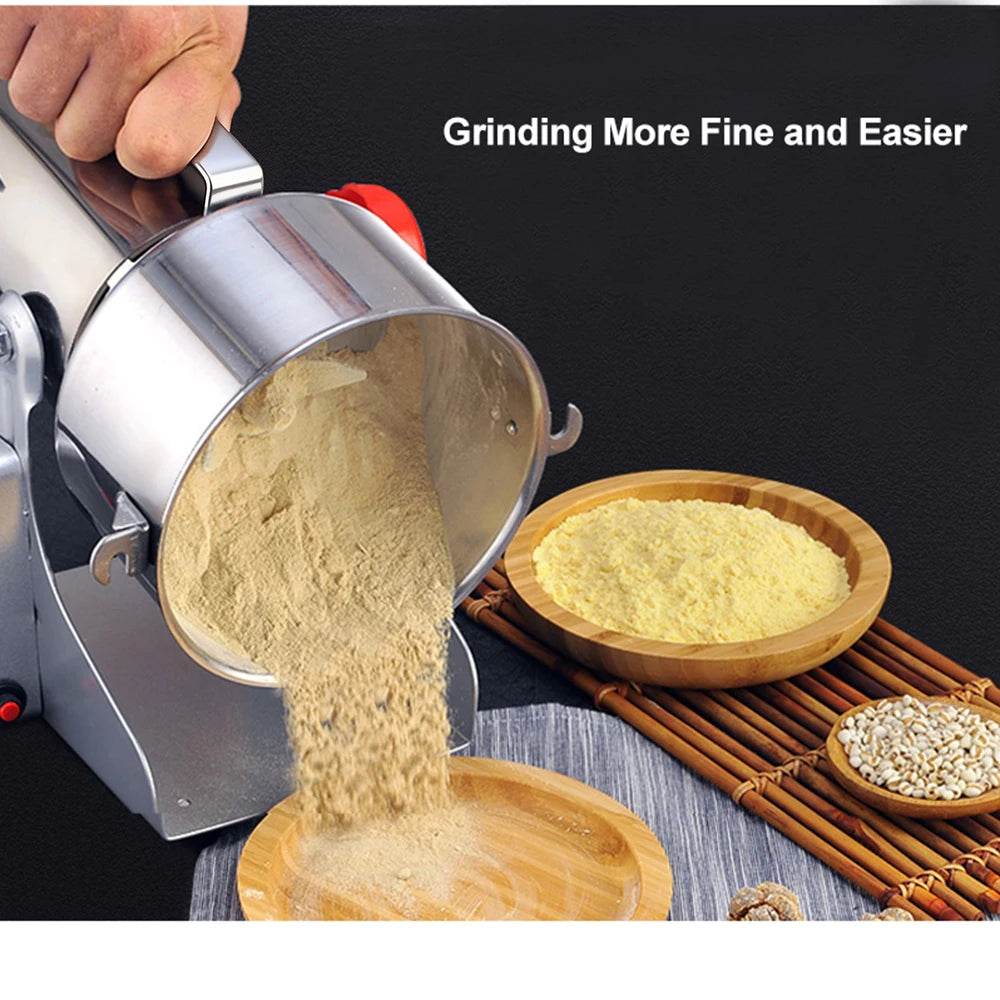 BioloMix Electric Stainless Steel Coffee Grain Spice Dry Food Grinder