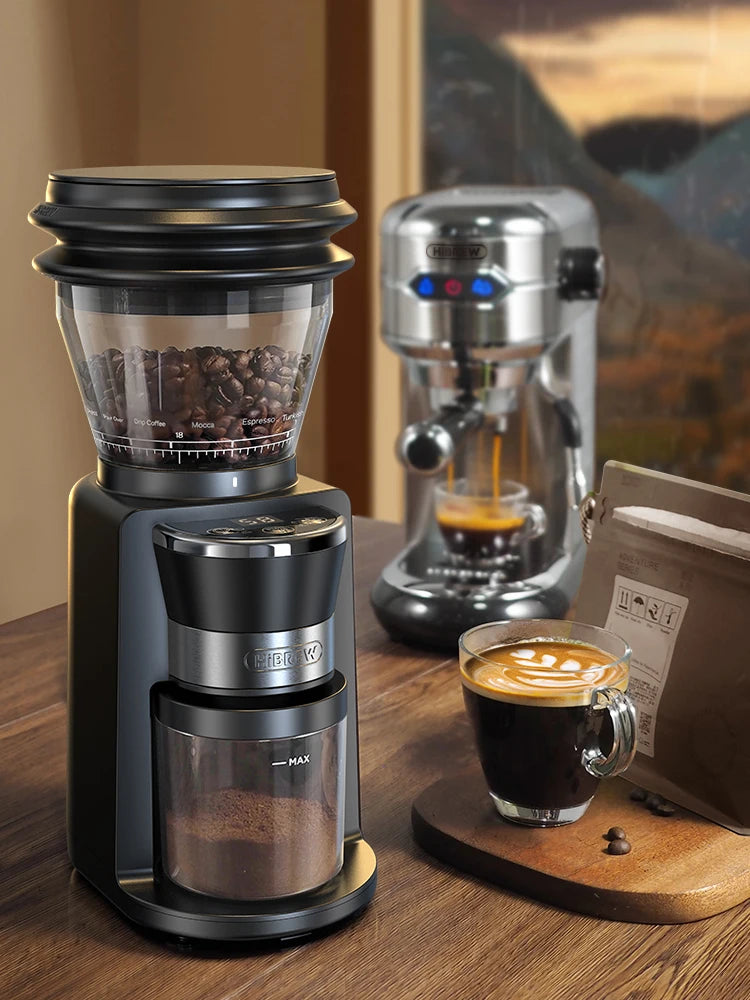 HiBREW G3 Automatic Burr Electric Coffee Grinder With Precision Controls