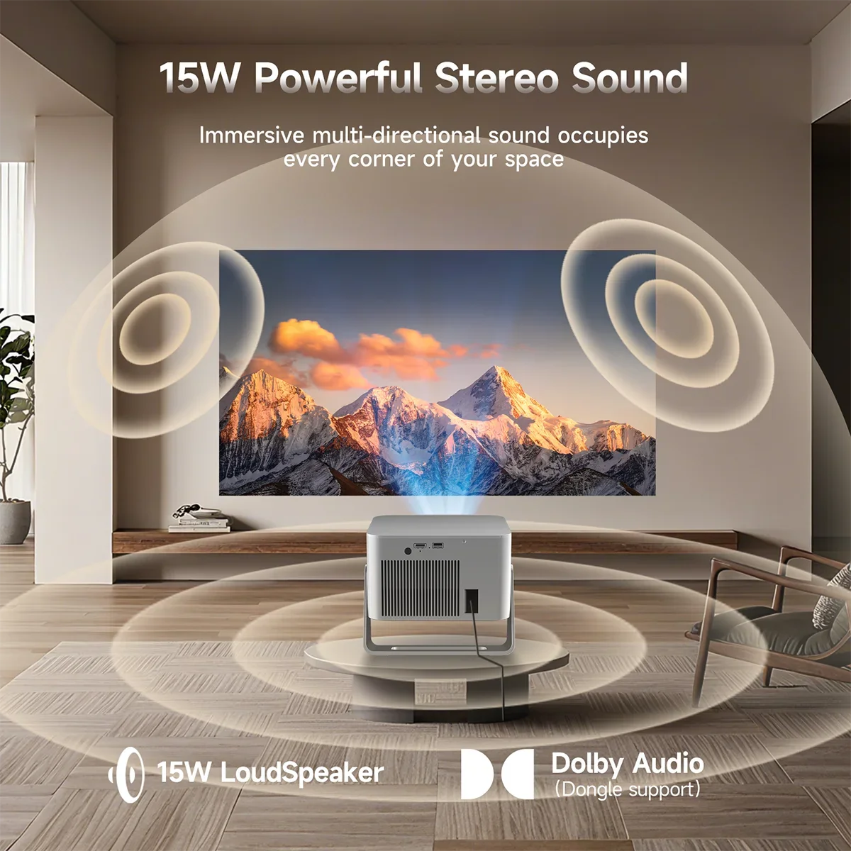 Magcubic 900 Ansi Auto Focus Portable Home Theater Projector