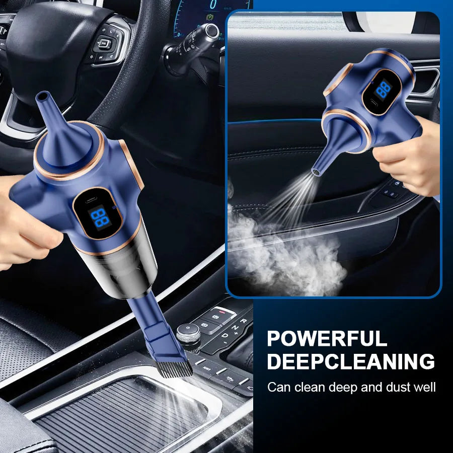 Portable Cordless Wireless Vacuum Cleaner For Cars And Household Use