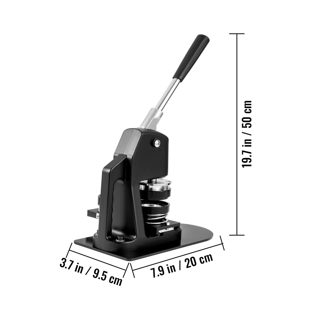 SucceBuy Manual Badge Maker Machine With Aluminum Die Sets