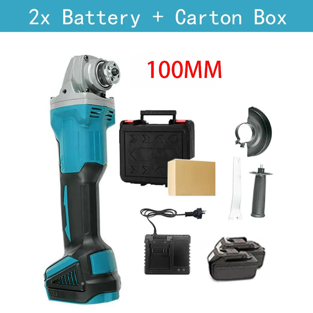 Magnitt Brushless Cordless Angle Grinder Power Tool