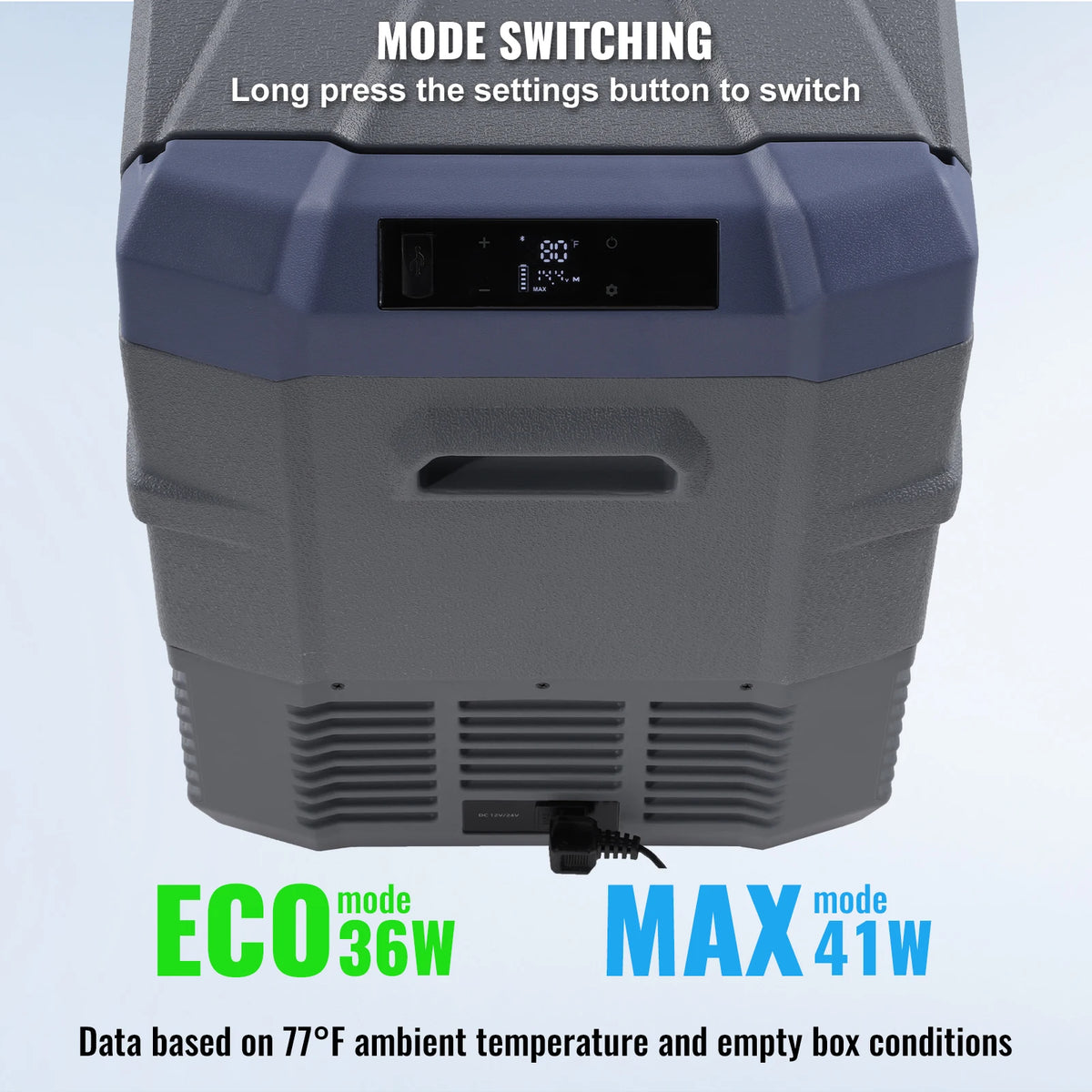 SucceBuy Portable Car Refrigerator And Home Compressor Cooler