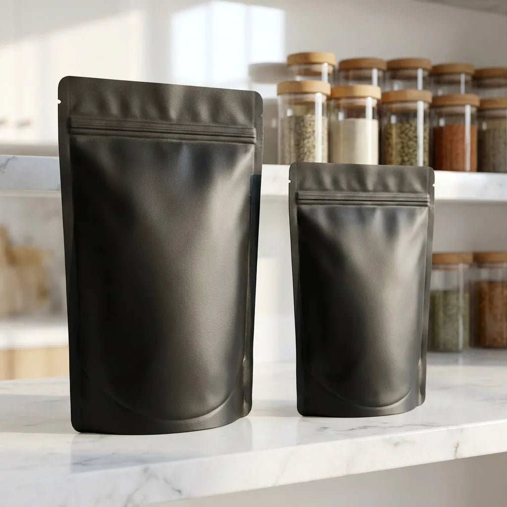 VoluPack Smell Proof Resealable Stand Up Mylar Bags