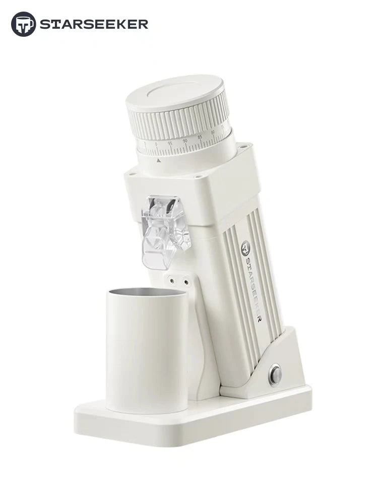 Starseeker Electric Coffee Grinder With Stepless Burr Adjustment System