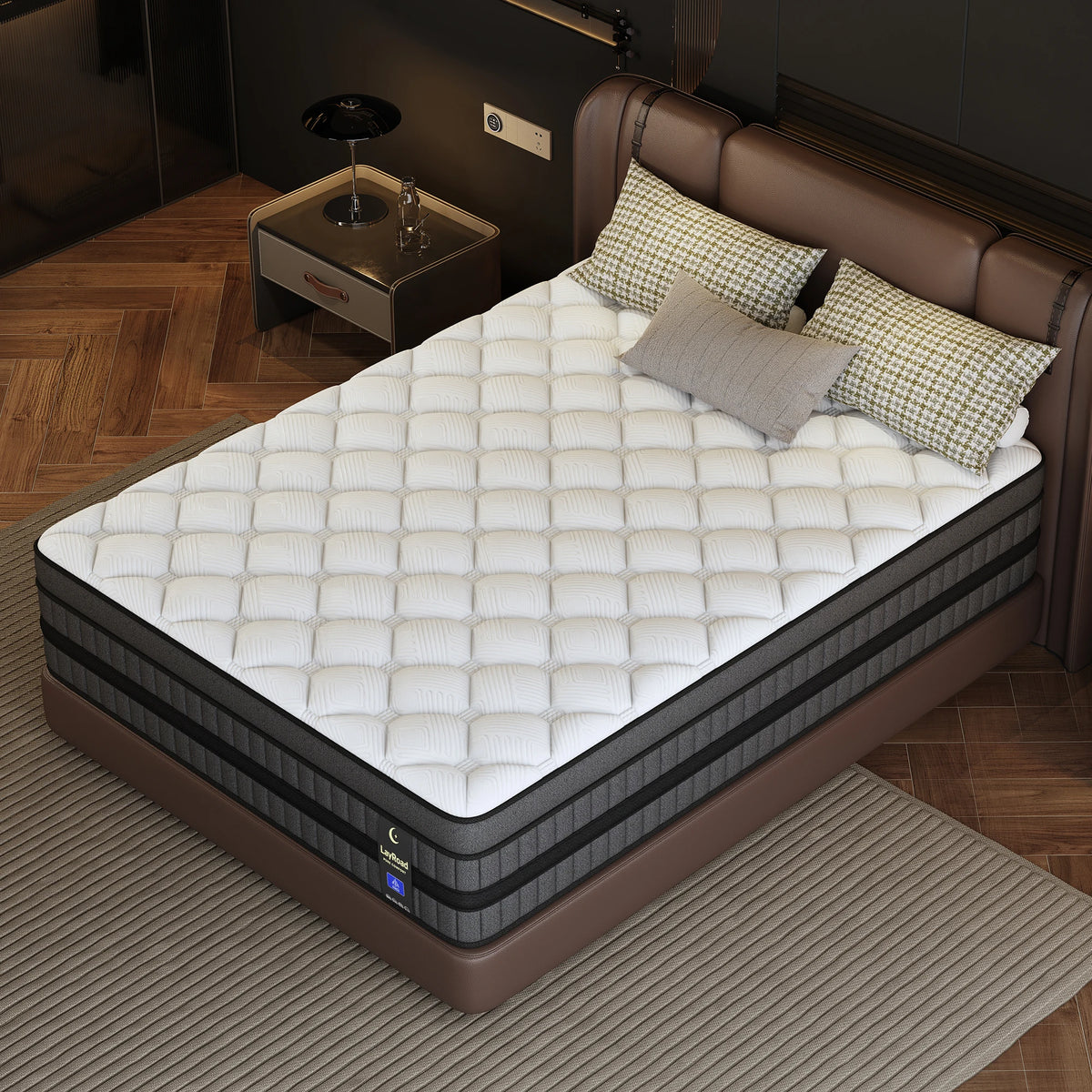 Layroad Hybrid Memory Foam Mattress With Pocket Springs