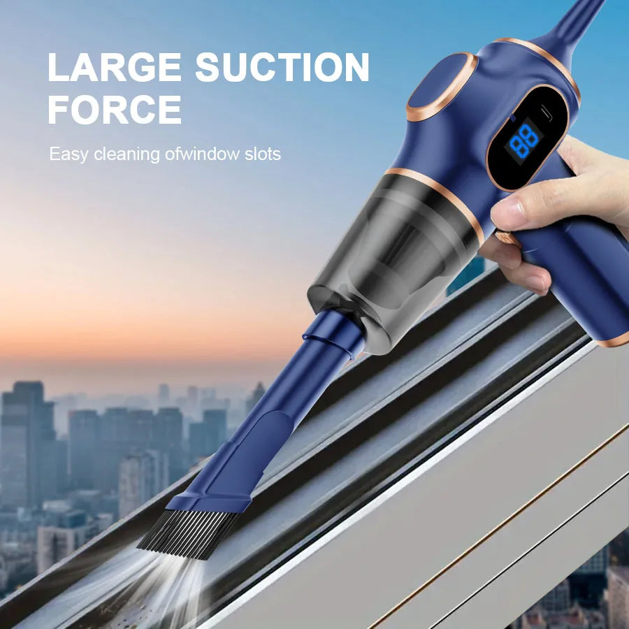Portable Cordless Wireless Vacuum Cleaner For Cars And Household Use