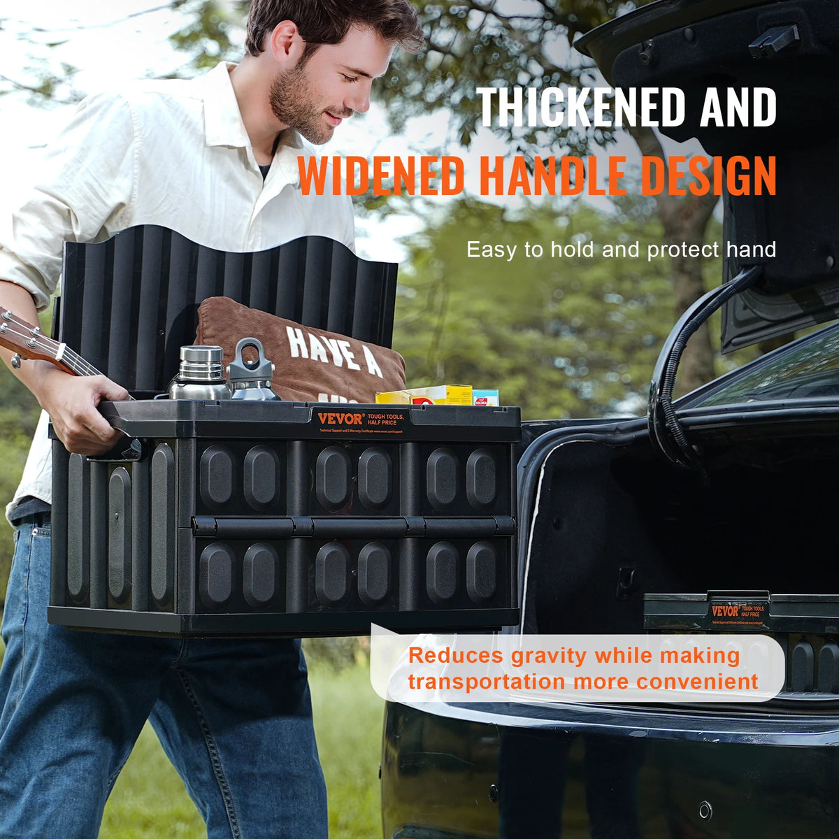 Collapsible Stackable Storage Bins With Lids For Organization