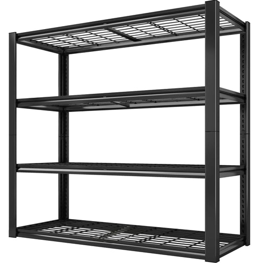 Sarenzon Heavy Duty 4 Tier Metal Storage Shelf Unit