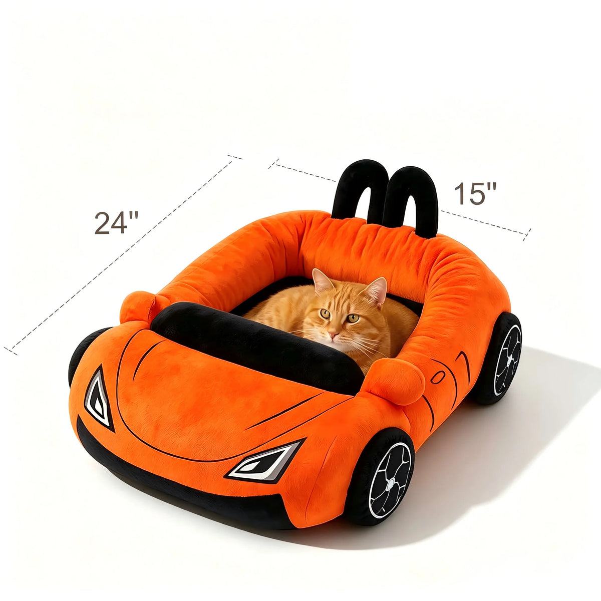 CWV Supercar Coral Fleece Pet Bed For Cats And Kittens