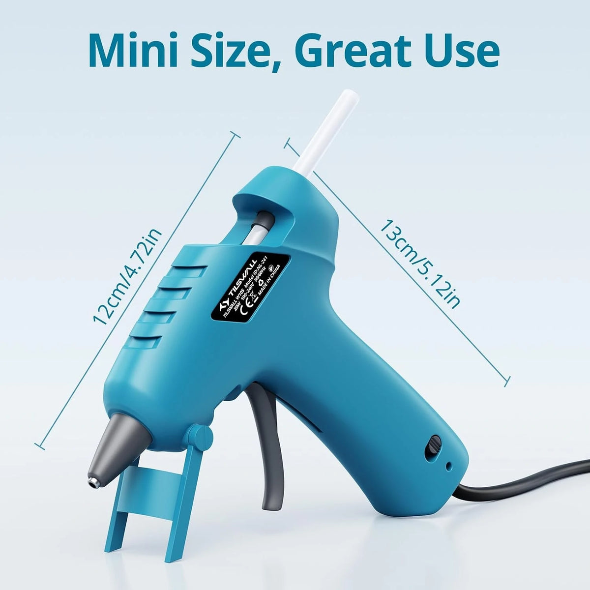 Parrior Quick Heating Anti Drip Hot Glue Gun For Crafting