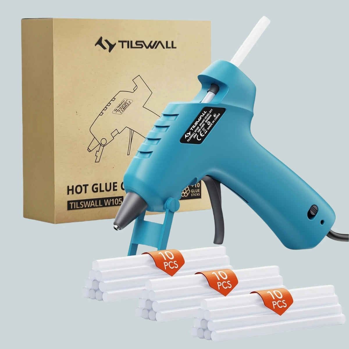 Parrior Quick Heating Anti Drip Hot Glue Gun For Crafting