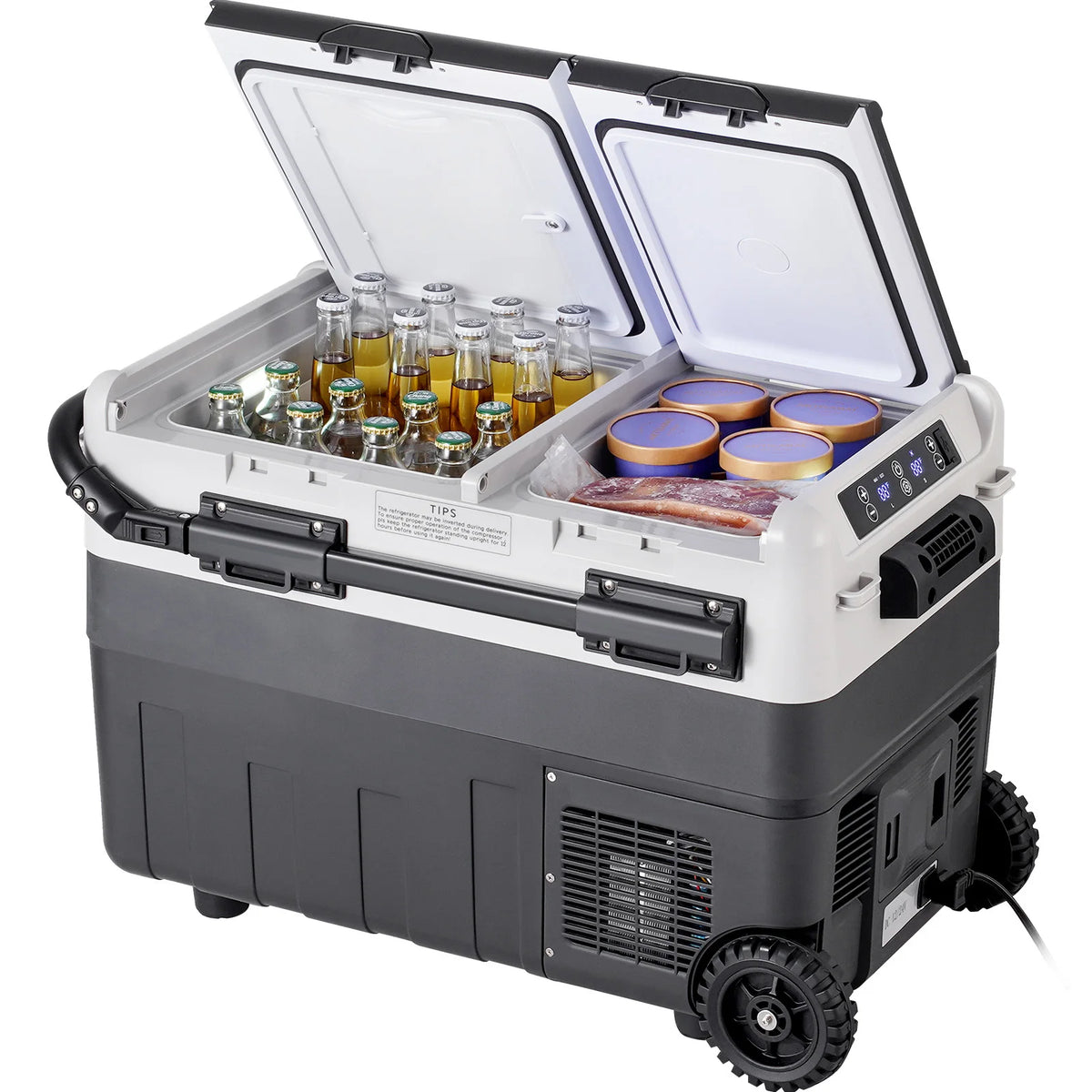 SucceBuy Portable Car Refrigerator And Home Compressor Cooler