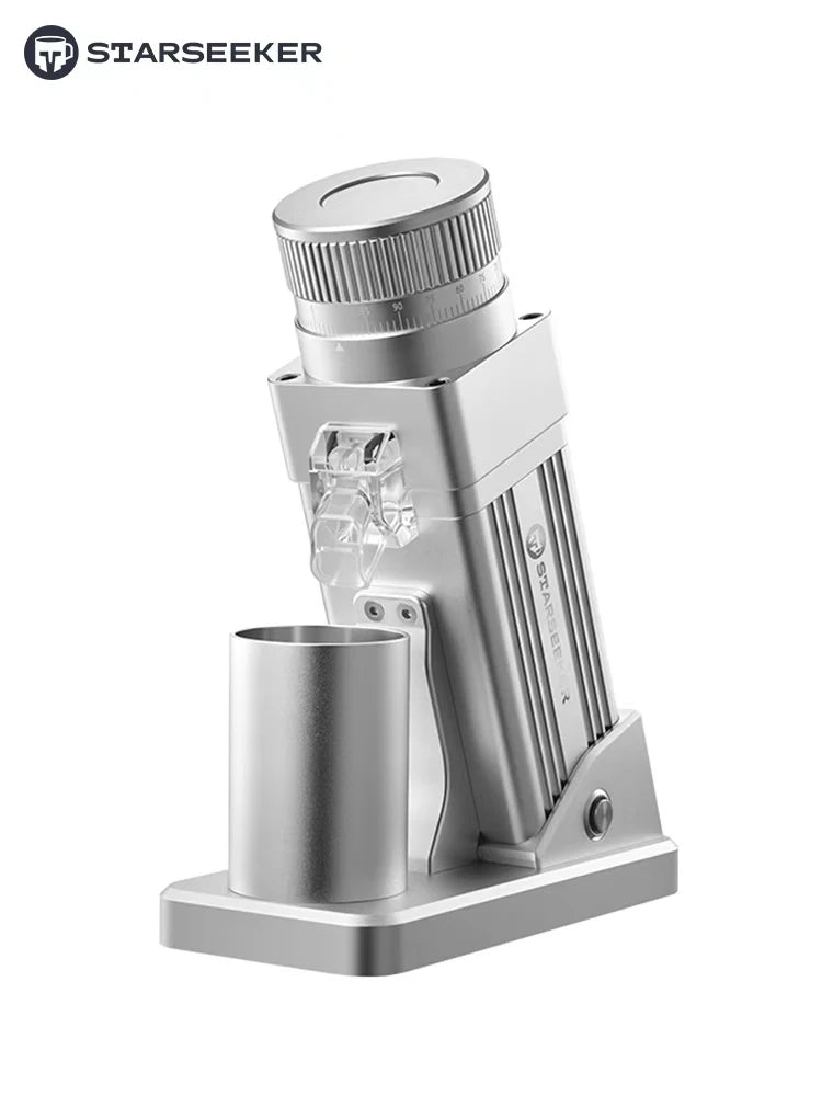 Starseeker Electric Coffee Grinder With Stepless Burr Adjustment System