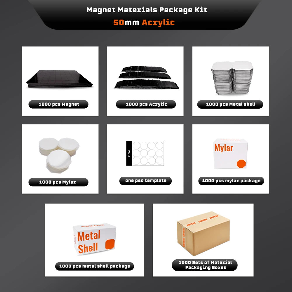 Professional DIY Fridge Magnet Making Craft Supply Kit
