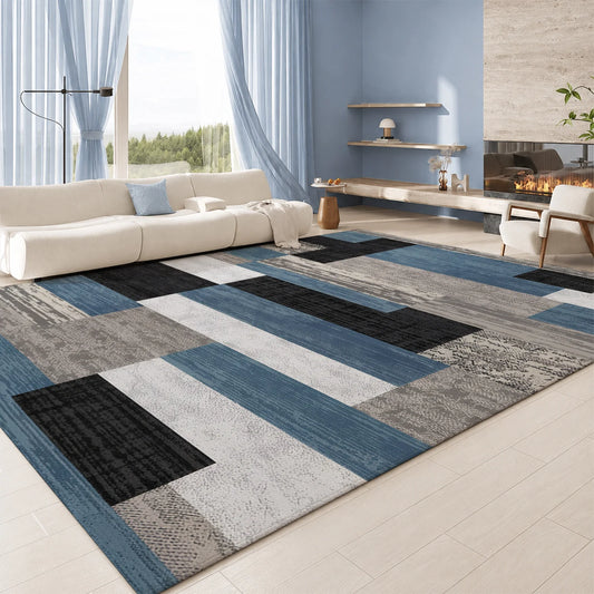 Velvet Area Rug With Non Slip Backing For Home Decor