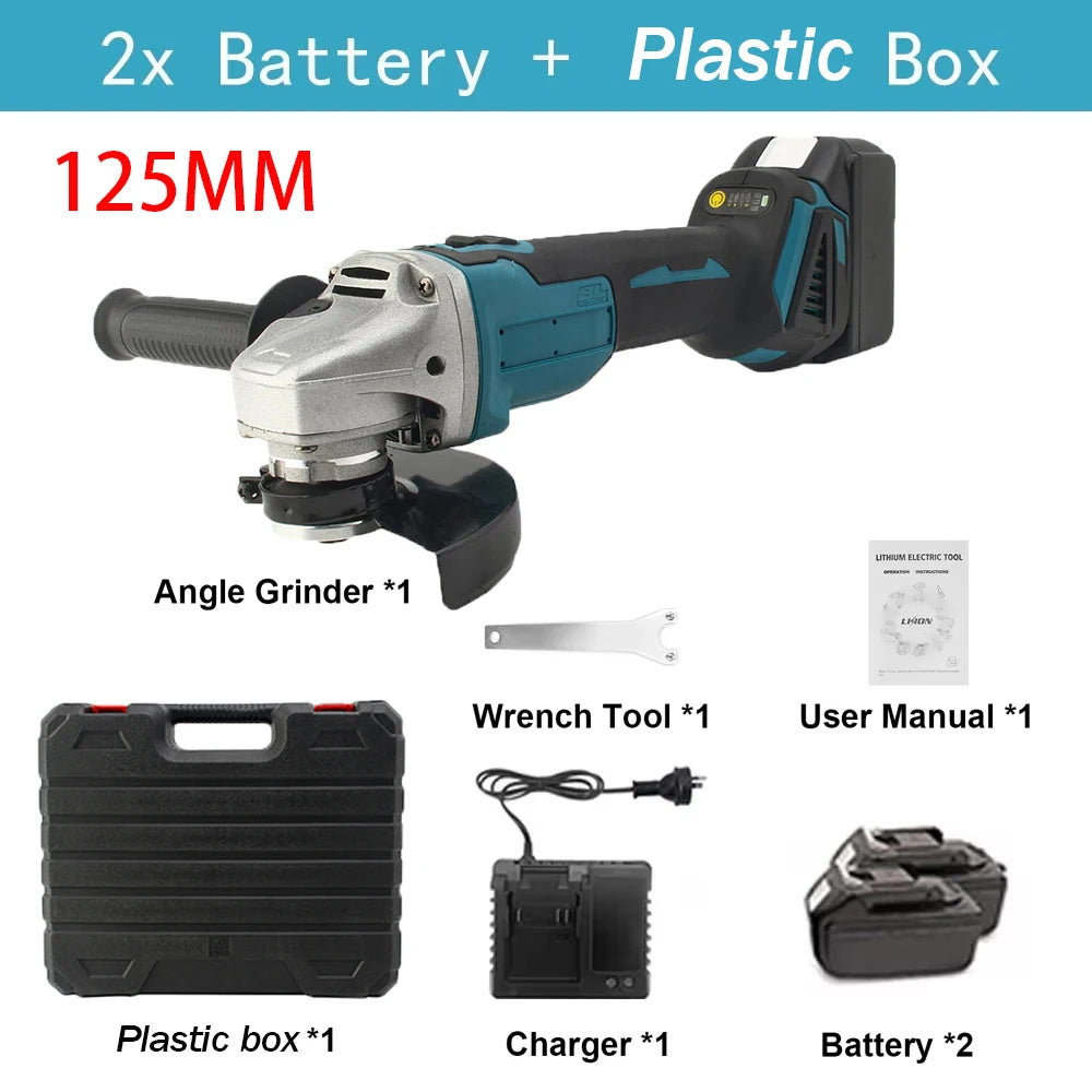 Magnitt Brushless Cordless Angle Grinder Power Tool