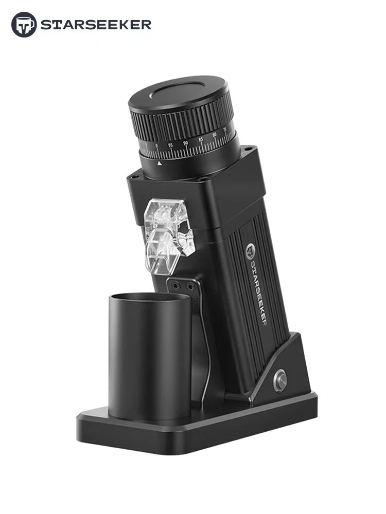 Starseeker Electric Coffee Grinder With Stepless Burr Adjustment System