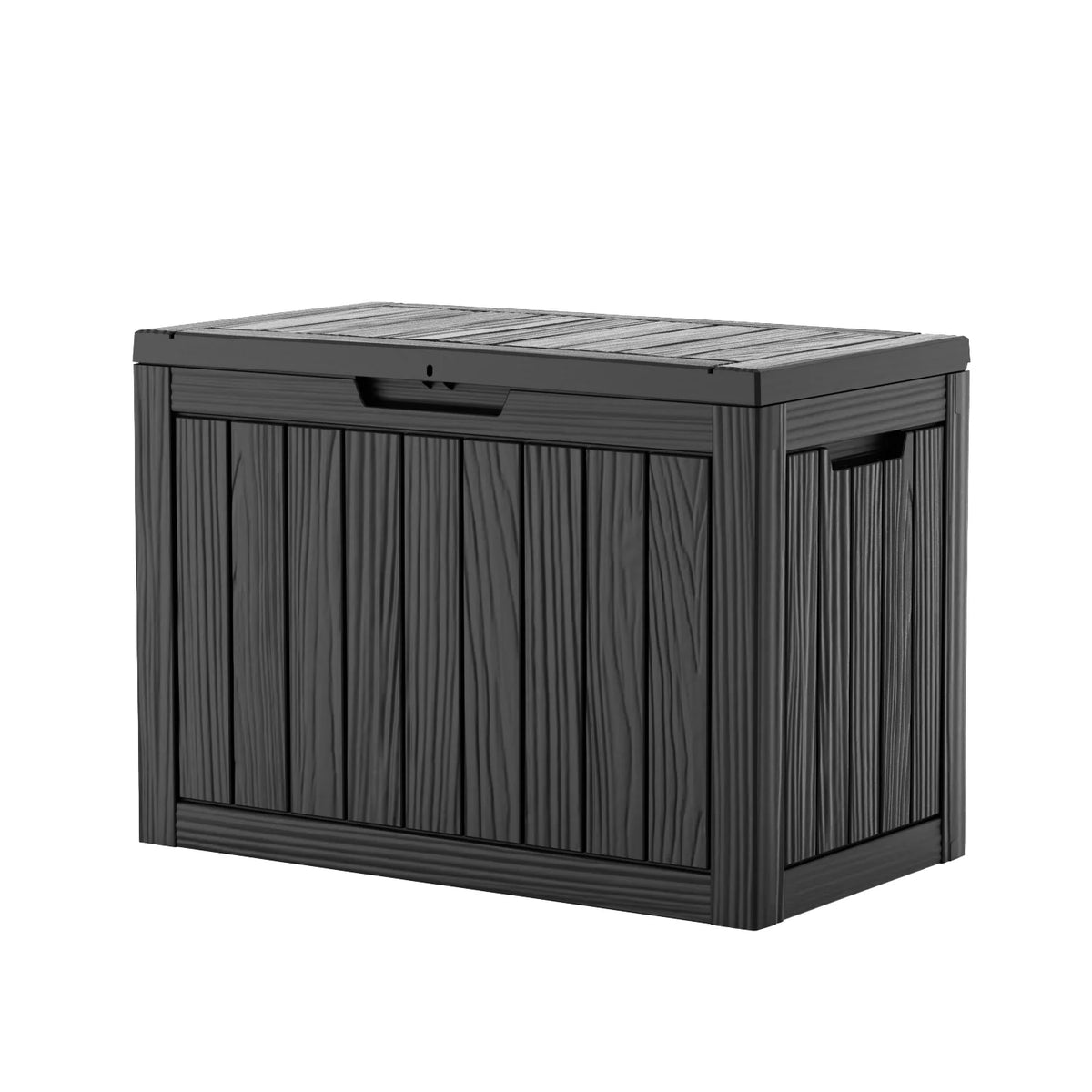 Waterproof Lockable Resin Outdoor Deck Storage Box For Patio
