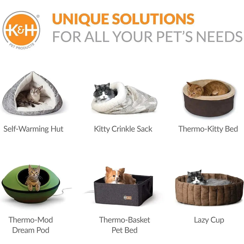 Handwoven Knitted Cat Pet Bed Round Tube Shaped Comfort Sleeping