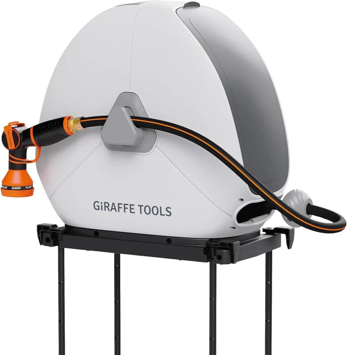 Giraffe Tools Heavy Duty Automatic Rewind Garden Hose Reel