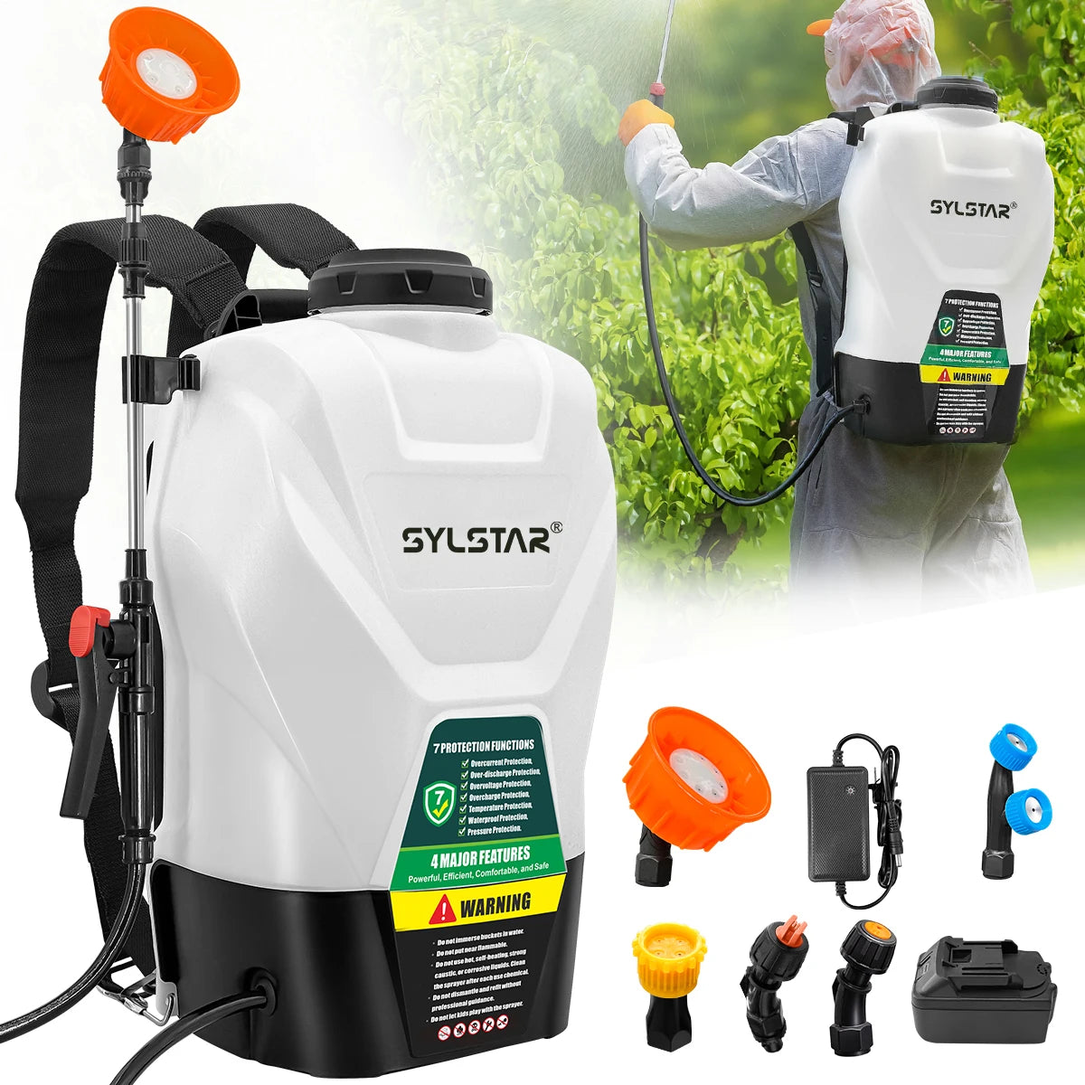 Battery Powered Backpack Sprayer For Reliable Garden Weed Control
