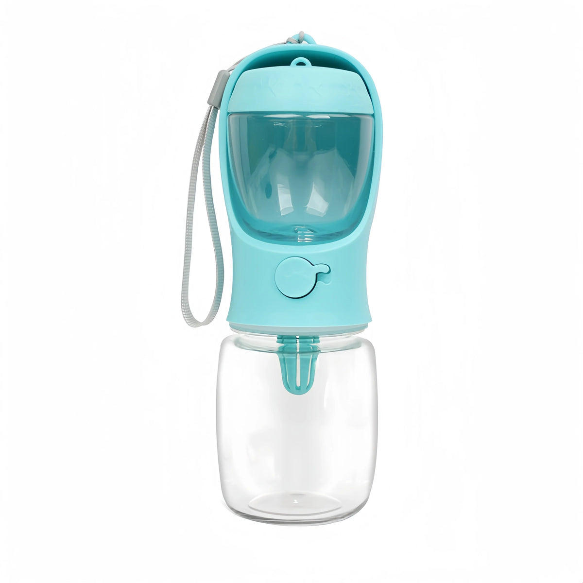 Portable Pet Water Bottle With Food Storage And Travel Bowl