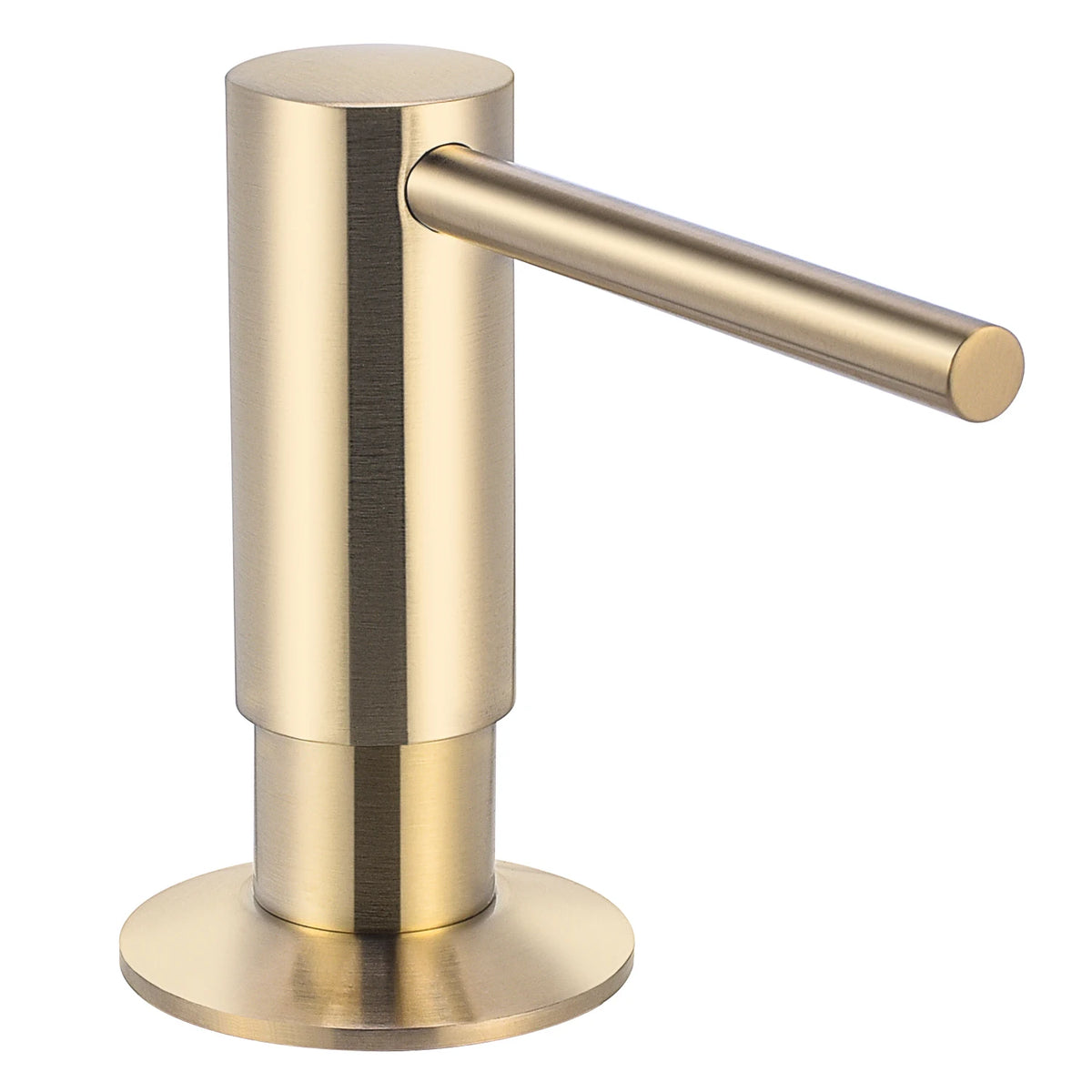 Brass Pump Liquid Soap Dispenser For Modern Kitchen Sink Storage