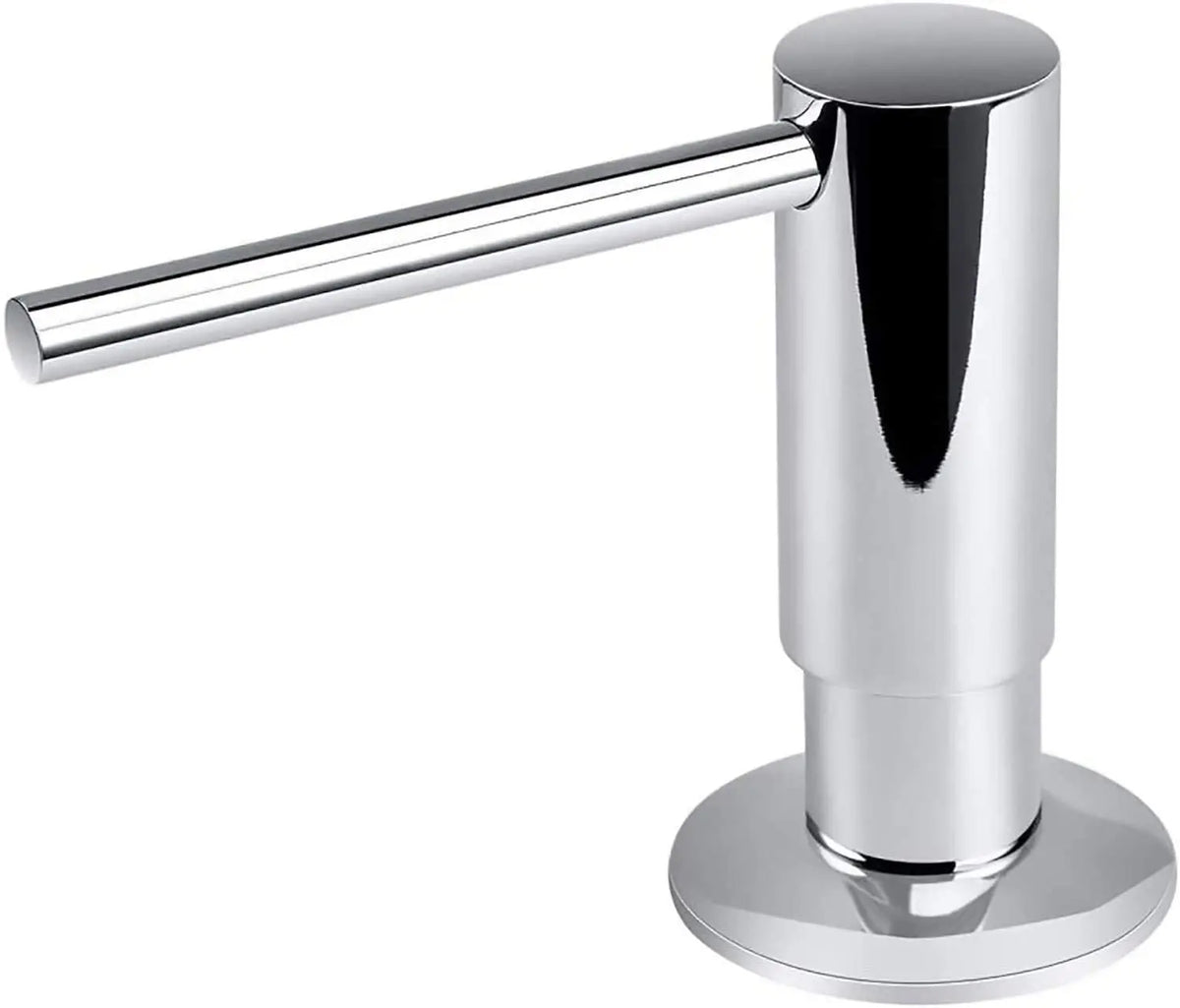 Brass Pump Liquid Soap Dispenser For Modern Kitchen Sink Storage